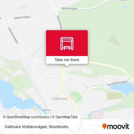 Gällivare Vinbärsvägen map