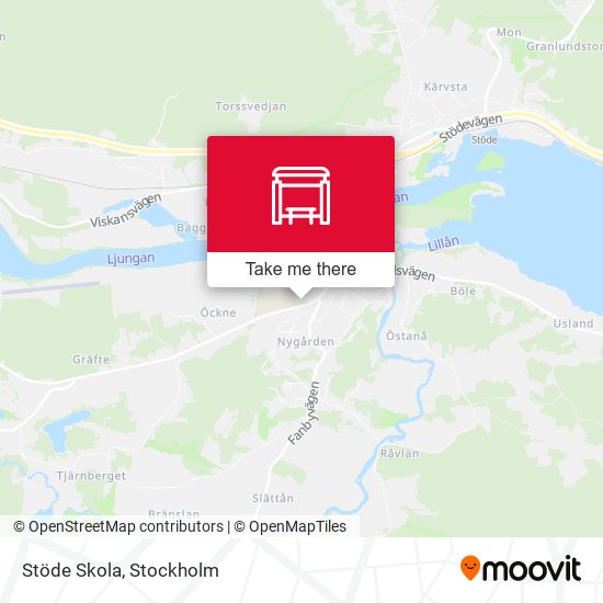 Stöde Skola map