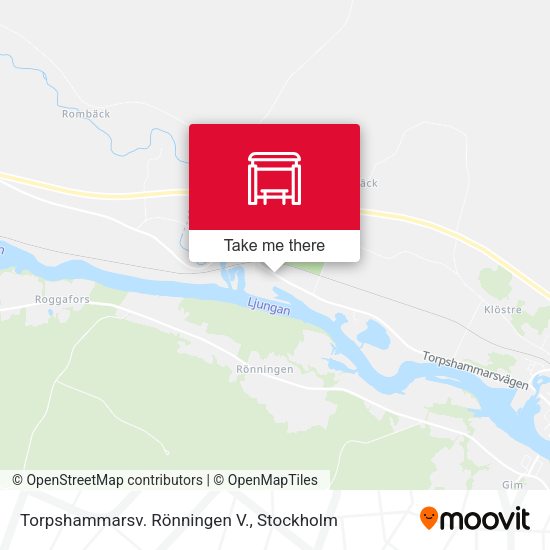 Torpshammarsv. Rönningen V. map