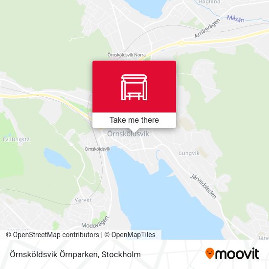 Örnsköldsvik Örnparken map