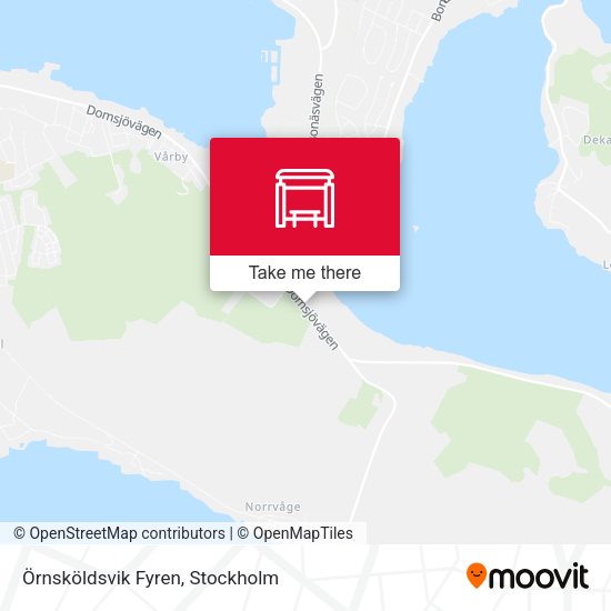 Örnsköldsvik Fyren map