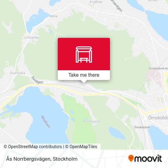 Ås Norrbergsvägen map