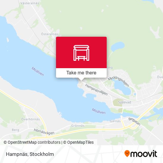 Hampnäs map