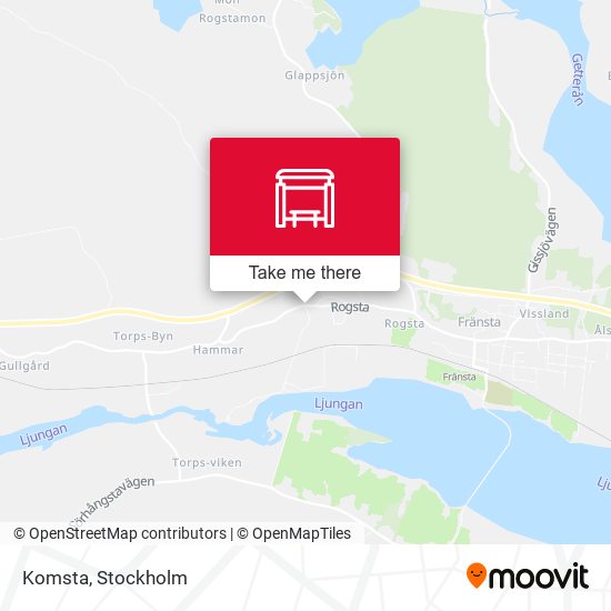 Komsta map