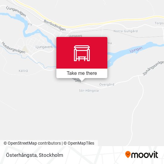 Österhångsta map