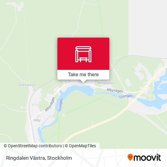 Ringdalen Västra map