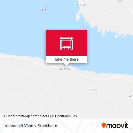 Västansjö Västra map
