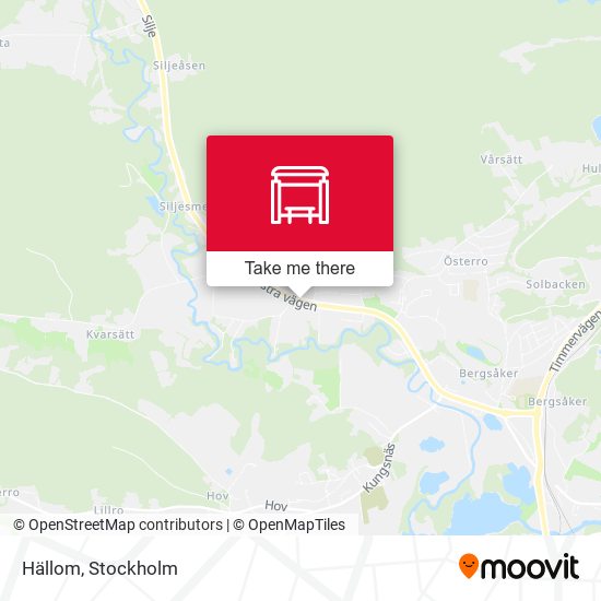 Hällom map