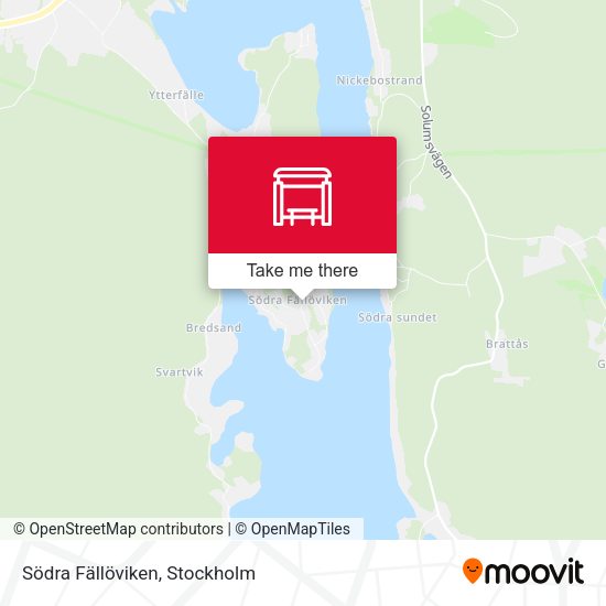 Södra Fällöviken map