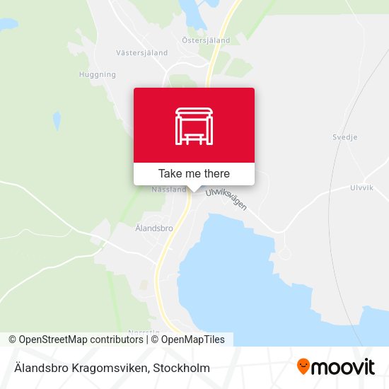 Älandsbro Kragomsviken map