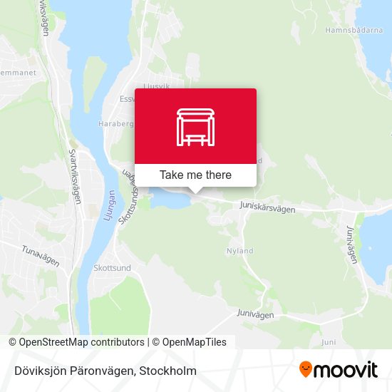 Döviksjön Päronvägen map