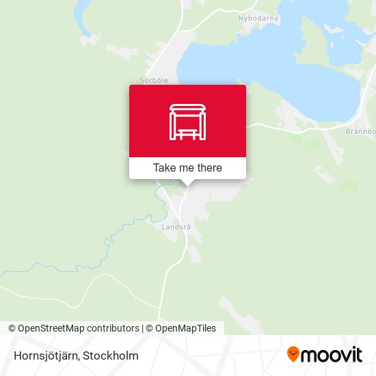 Hornsjötjärn map
