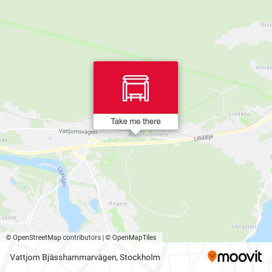 Vattjom Bjässhammarvägen map