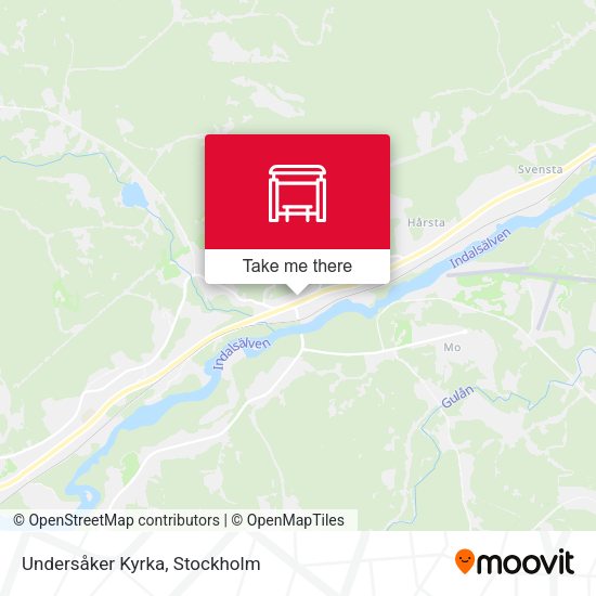 Undersåker Kyrka map