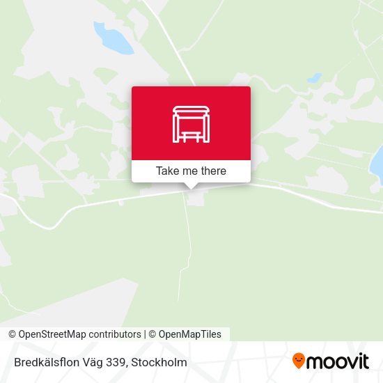 Bredkälsflon Väg 339 map