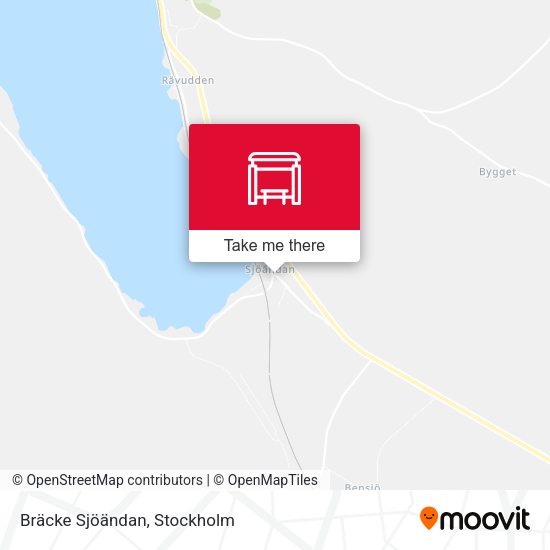 Bräcke Sjöändan map