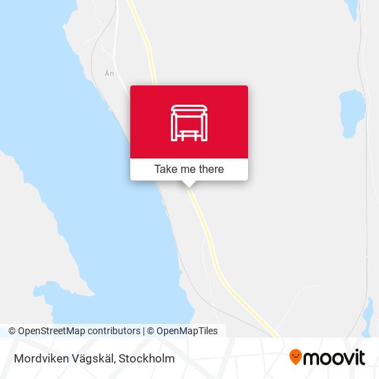 Mordviken Vägskäl map