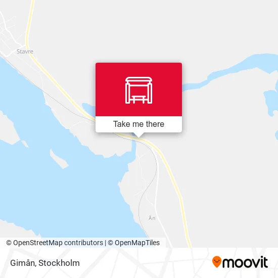 Gimån map