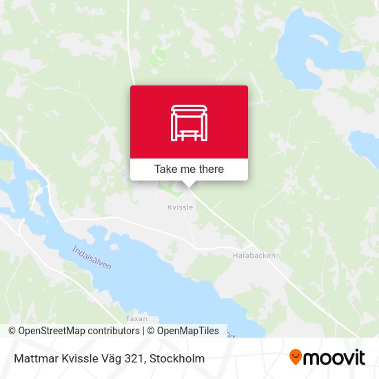 Mattmar Kvissle Väg 321 map