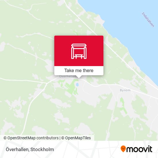 Överhallen map