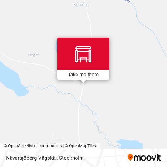 Näversjöberg Vägskäl map