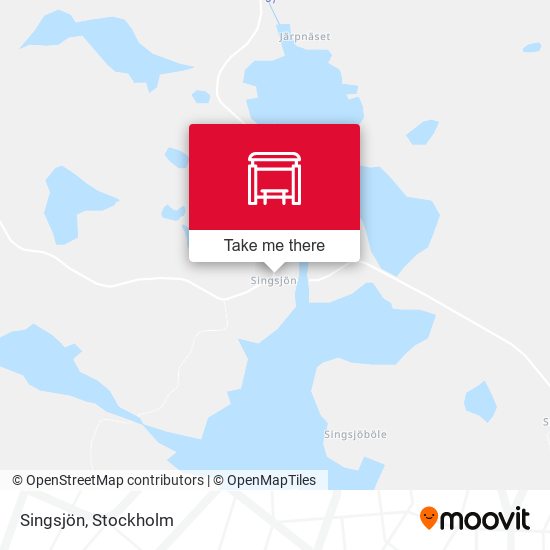 Singsjön map