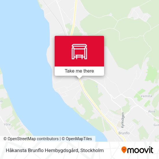 Håkansta Brunflo Hembygdsgård map