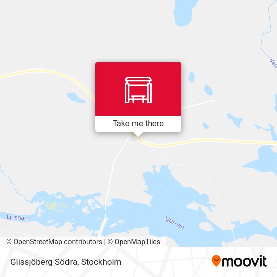 Glissjöberg Södra map