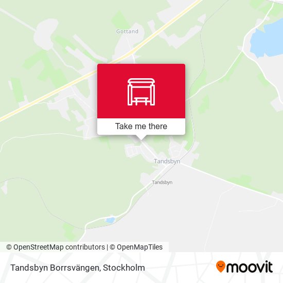 Tandsbyn Borrsvängen map