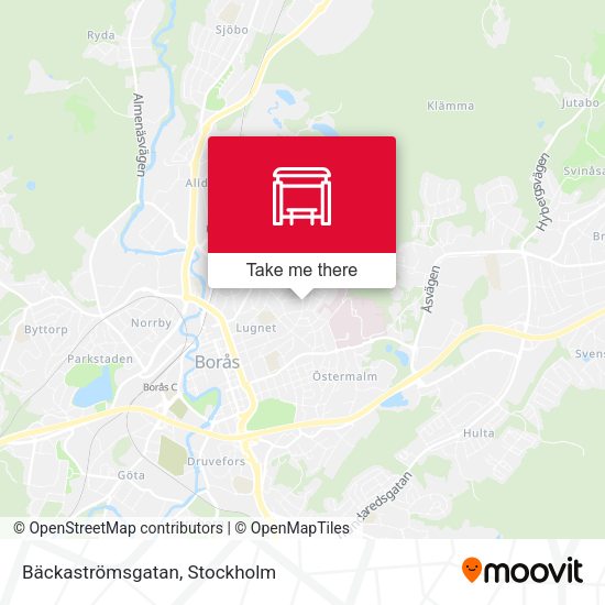 Bäckaströmsgatan map