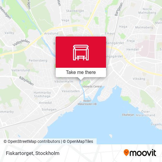 Fiskartorget map