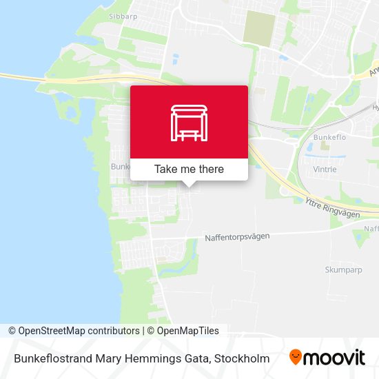 Bunkeflostrand Mary Hemmings Gata map