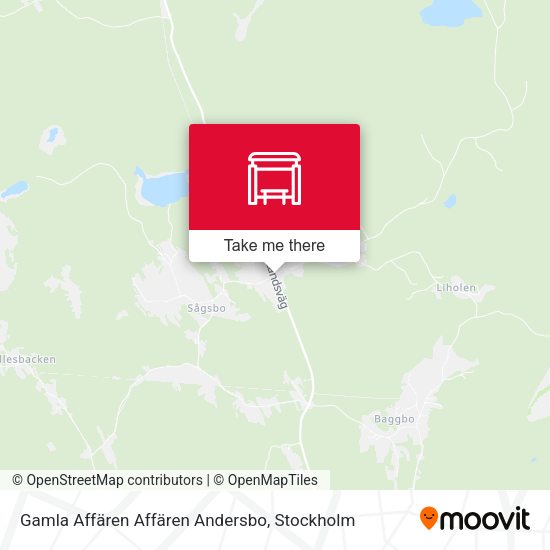 Gamla Affären Affären Andersbo map