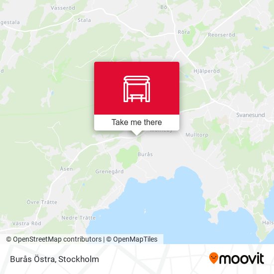 Burås Östra map