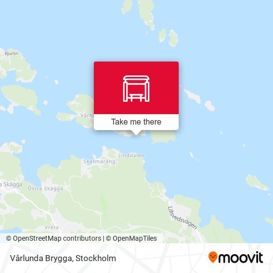 Vårlunda Brygga map