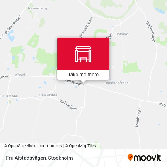 Fru Alstadsvägen map