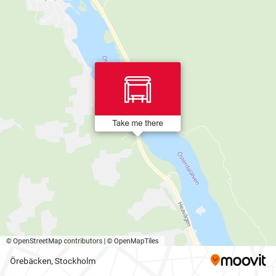 Örebäcken map