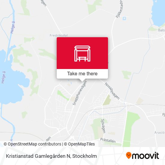 Kristianstad Gamlegården N map