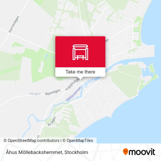 Åhus Möllebackshemmet map