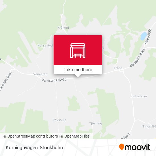 Körningavägen map
