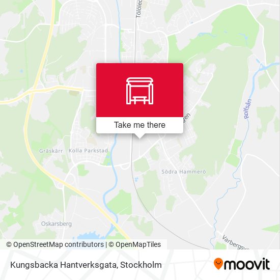 Kungsbacka Hantverksgata map