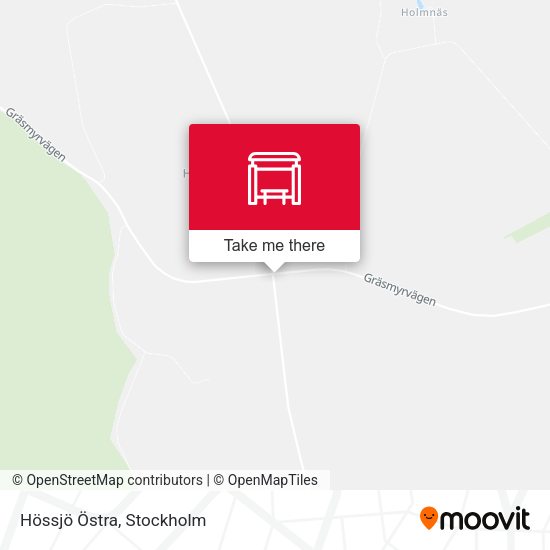 Hössjö Östra map
