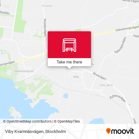 Viby Kvarnnäsvägen map