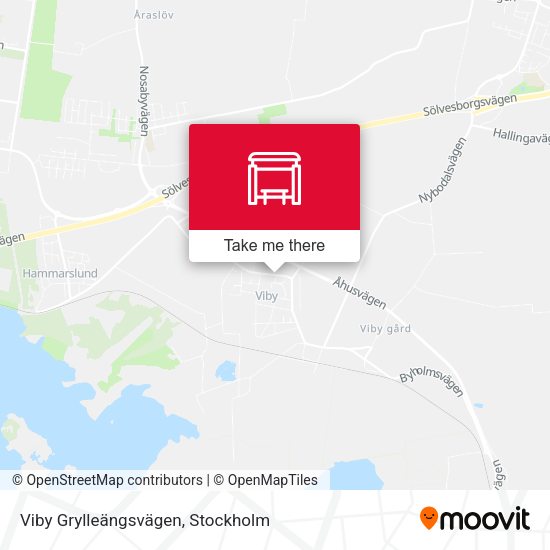 Viby Grylleängsvägen map