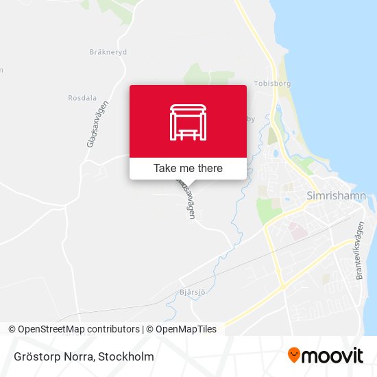 Gröstorp Norra map