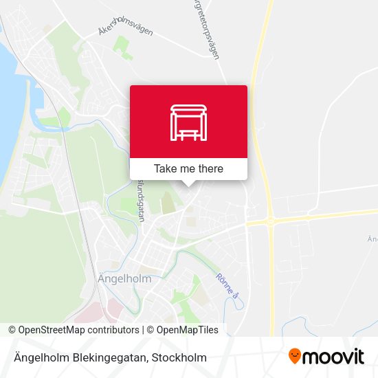 Ängelholm Blekingegatan map