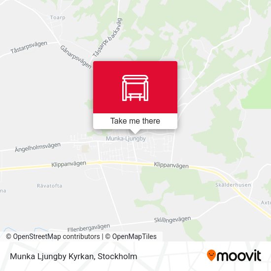 Munka Ljungby Kyrkan map