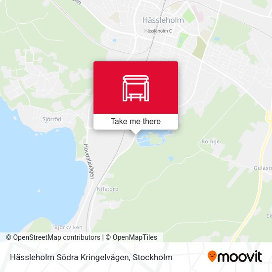 Hässleholm Södra Kringelvägen map