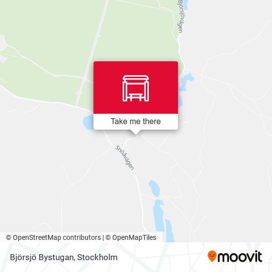 Björsjö Bystugan map