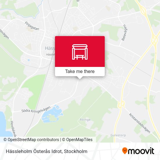 Hässleholm Österås Idrot map